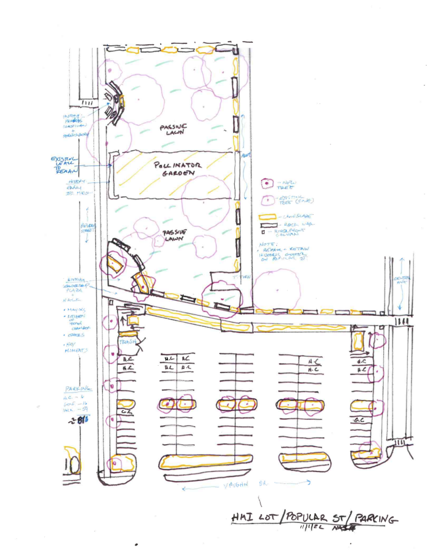 HMI Lot & Bicentennial Park Parking