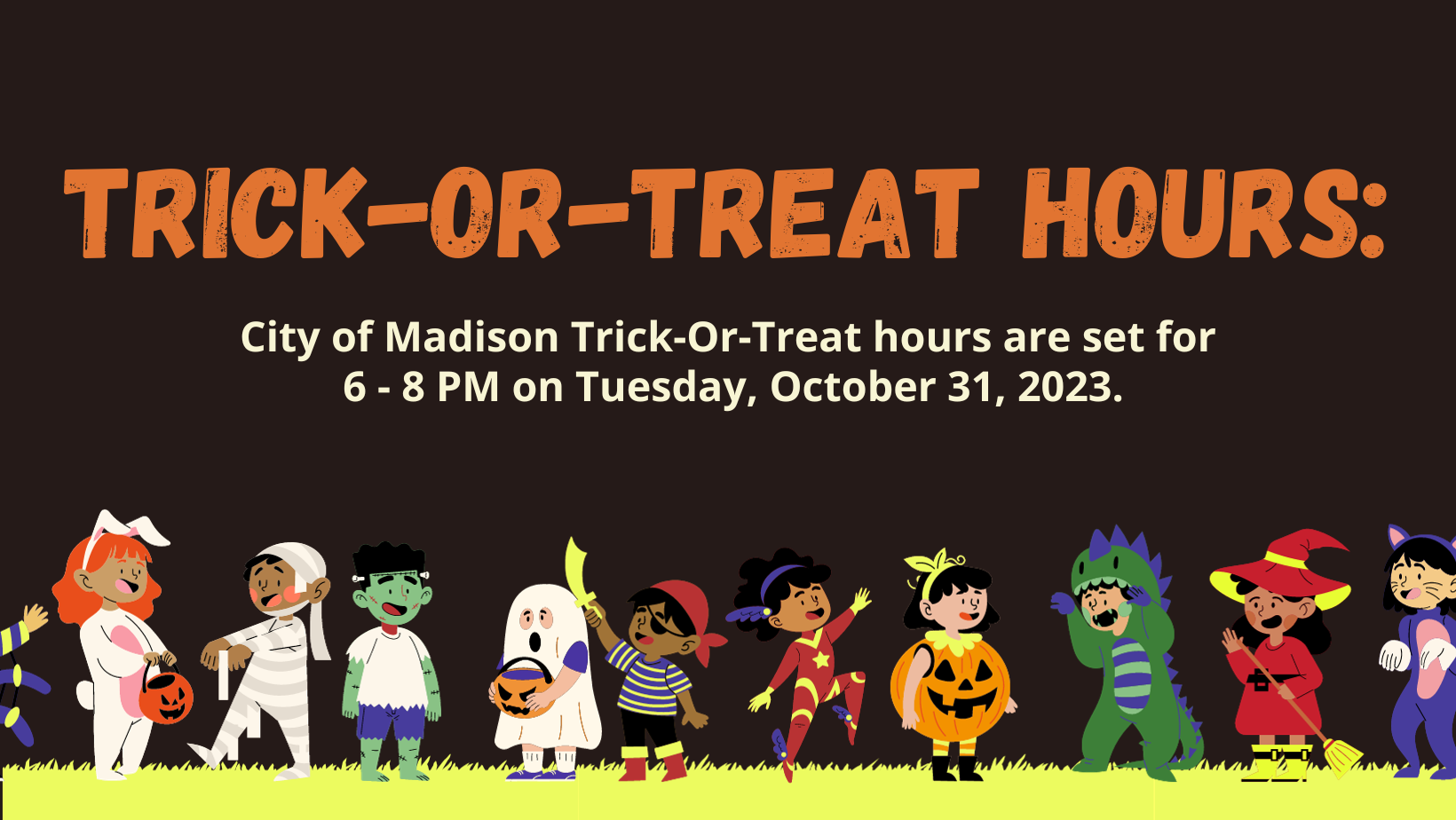 trick-or-treat hours 2023