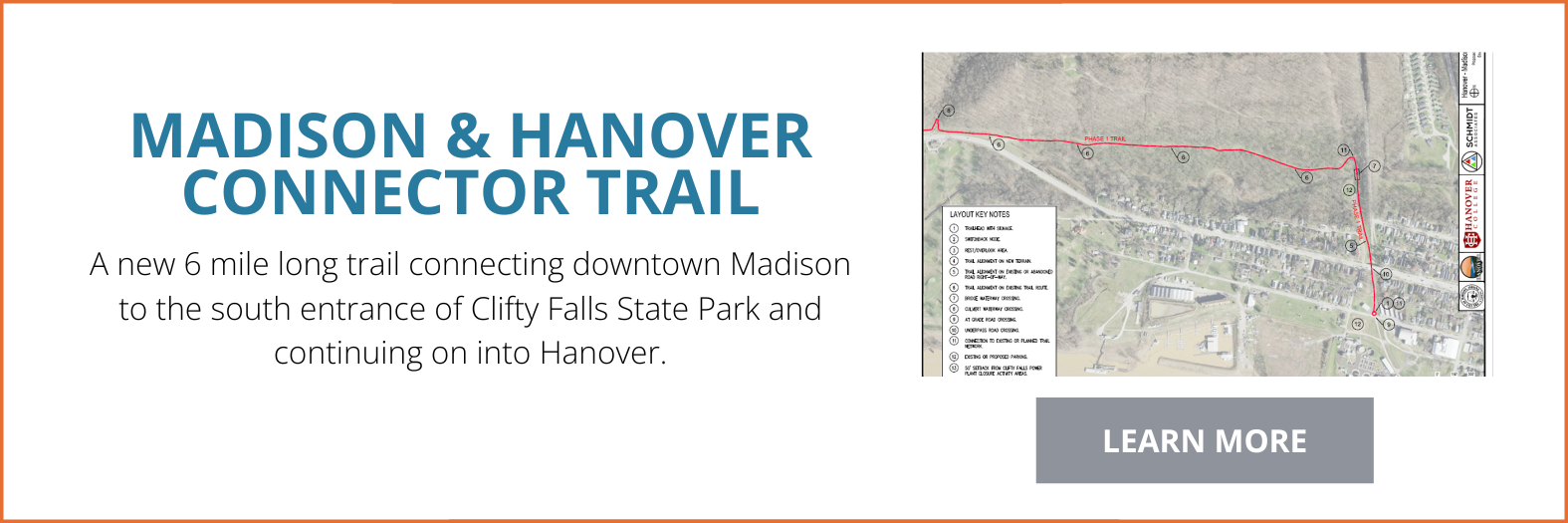 Madison Hanover connector trail