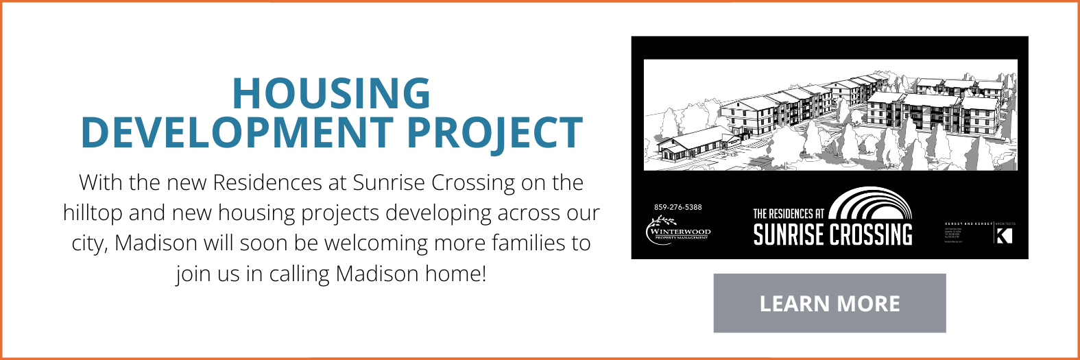housing developments project button