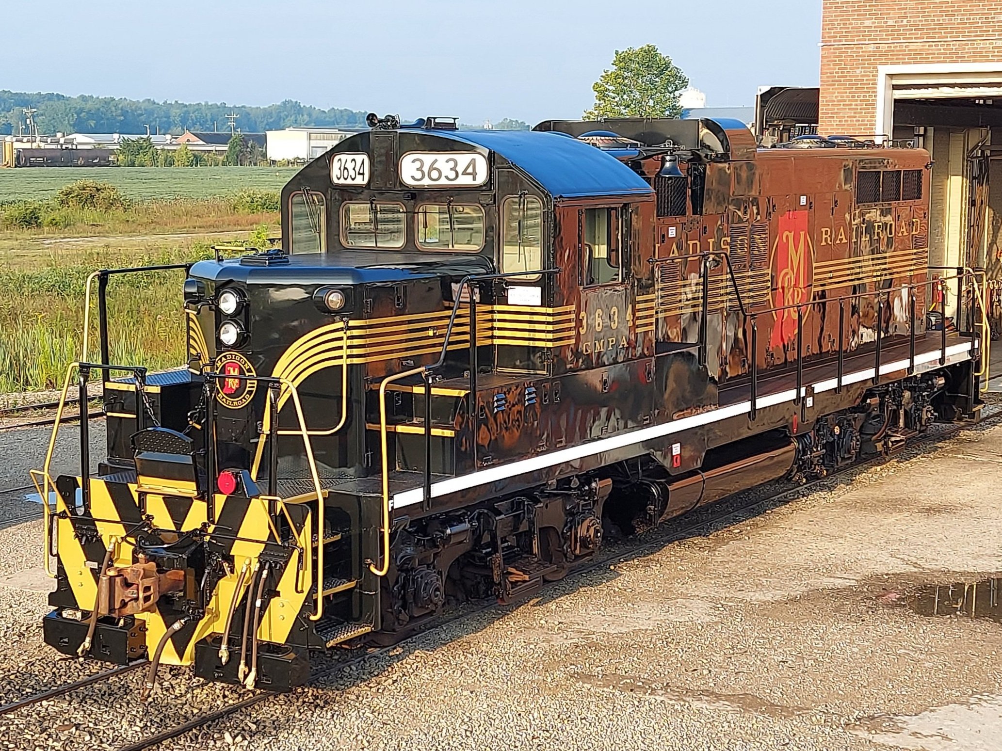 Madison railroad train