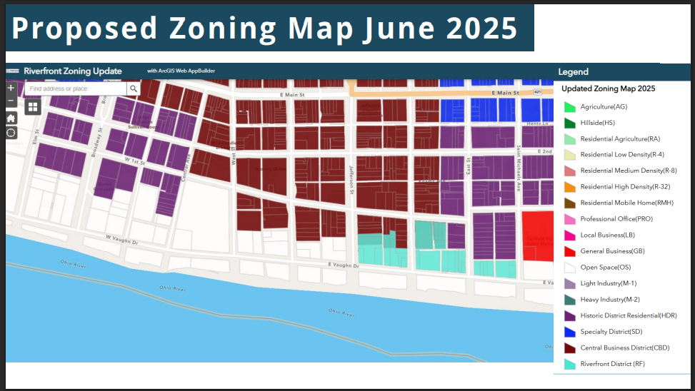 Proposed Riverfront Zoning Map