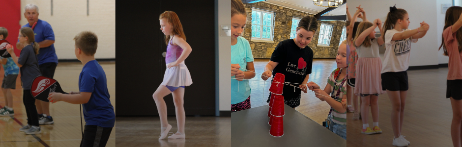 Summer Camp Website Page Images