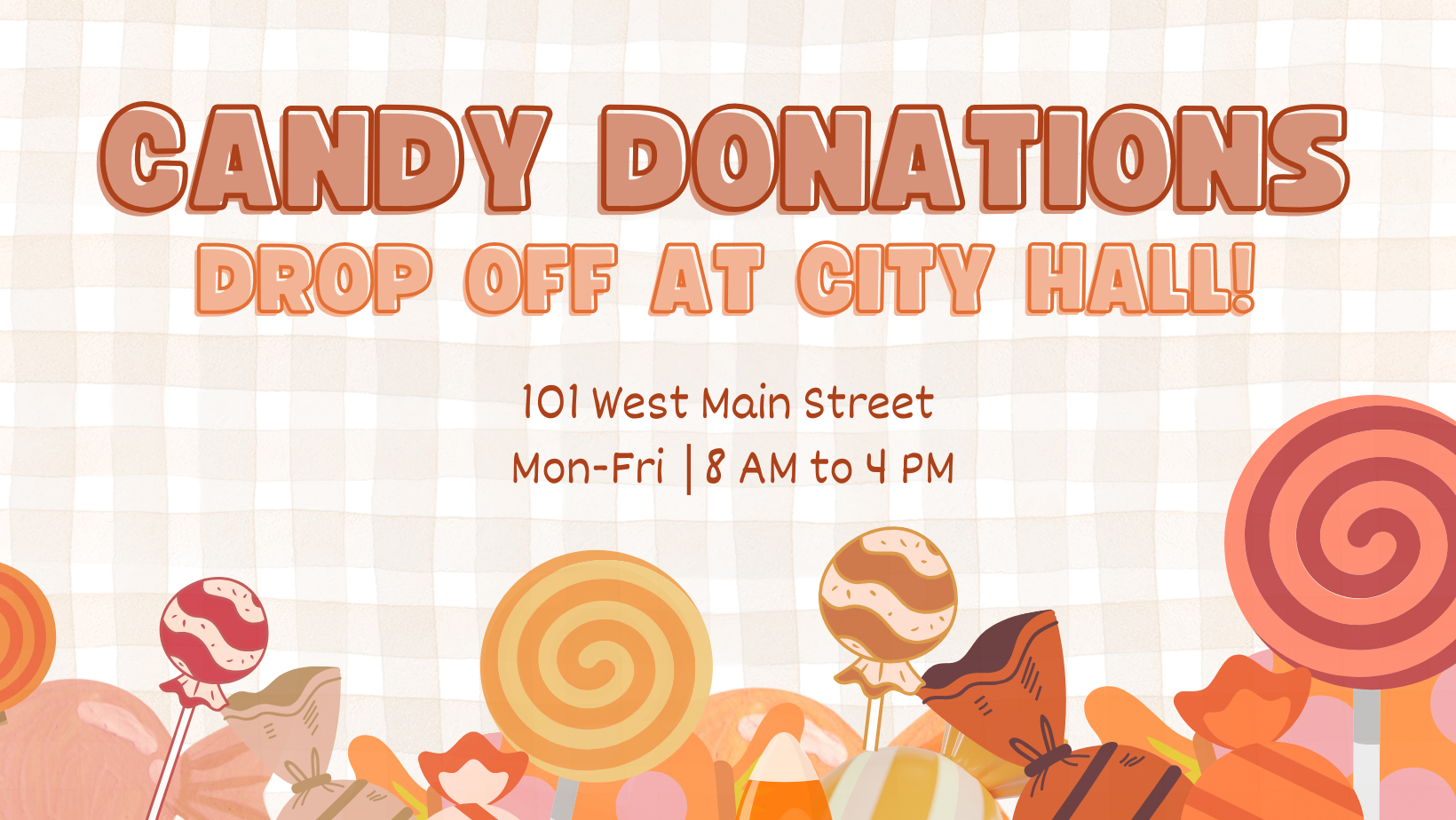Harvest Festival Candy Donations